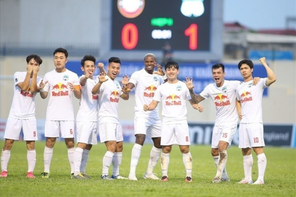 HAGL chuẩn bị cho mục tiêu tại AFC Champions League 2022. Ảnh: HAFC