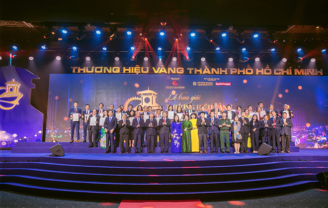 Công ty Cổ Phần Bột - Thực phẩm Tài Ký là 1 trong 30 Doanh nghiệp tiêu biểu đạt giải thưởng Thương hiệu vàng