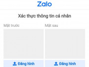 Công nghệ thông tin - Cách xác thực tài khoản Zalo, tăng độ an toàn trên mạng