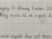 Bạn trẻ - Cuộc sống - Miêu tả bạn thân, bé gái bê khuôn mẫu công chúa cổ tích vào bài khiến dân mạng cười ngất