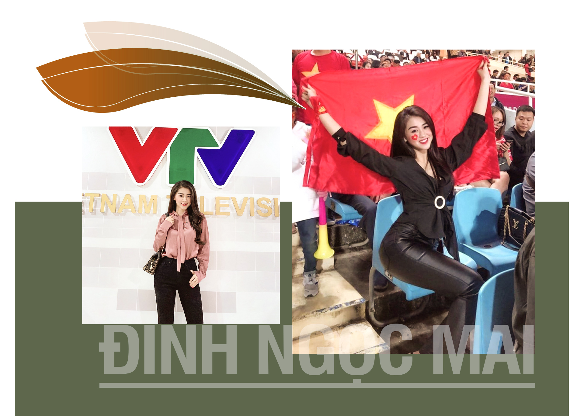 Đinh Ngọc Mai: Từ nữ CĐV xinh đẹp trở thành MC nổi tiếng VTV - 7