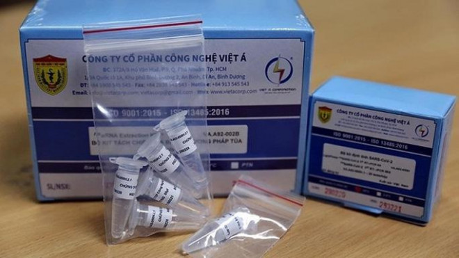 Sản phẩm kit xét nghiệm của Công ty Việt Á