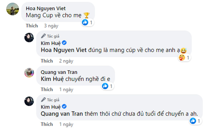 Người đẹp HLV Ngân hàng Công Thương tự nhận vừa "mang cúp về cho mẹ"