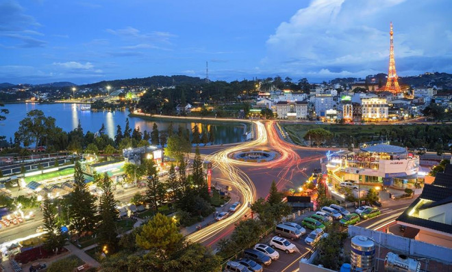 Thành phố Đà Lạt ngày càng phát triển, trở thành địa điểm du lịch hấp dẫn