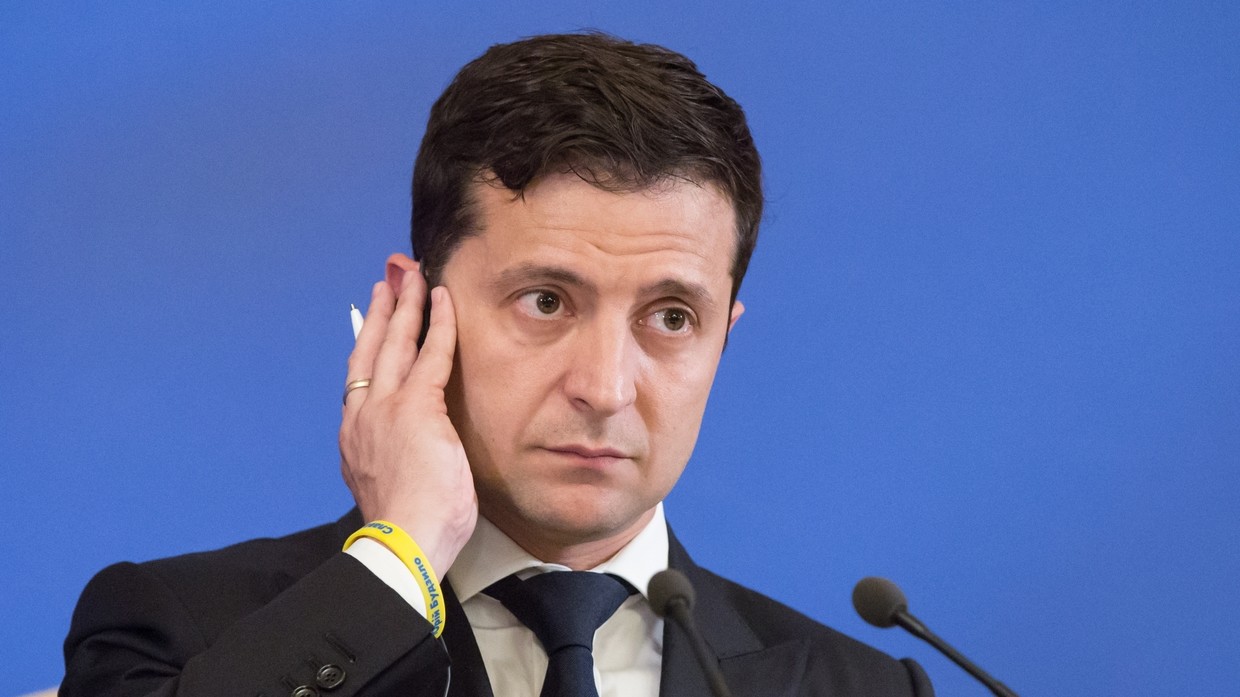 Tổng thống Ukraine&nbsp;Volodymyr Zelensky.