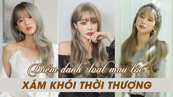 Xám khói: Top 25 màu tóc đẹp nổi bật tôn da sang trọng hot nhất hiện nay - 23