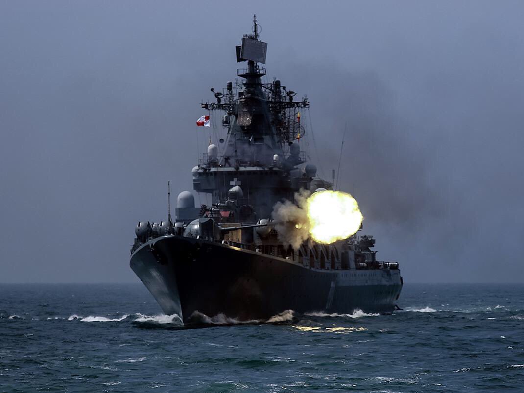 Tàu tuần dương tên lửa Varyag hiện là soái hạm của Hạm đội Thái Bình Dương Nga.