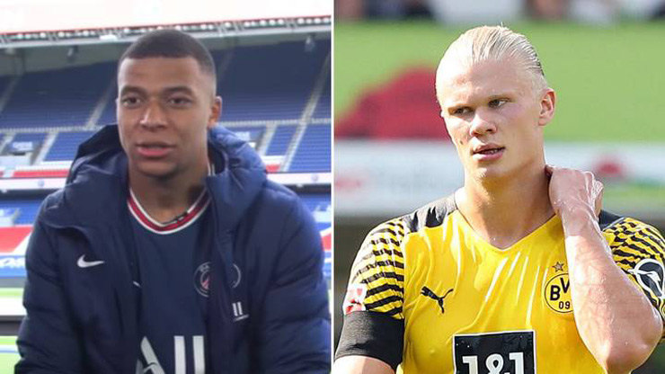 PSG xem Haaland là sự thay thế phù hợp nếu phải chia tay Mbappe hè này