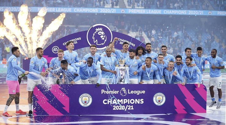 Man City đang trên đường để bảo vệ ngôi vương Ngoại hạng Anh