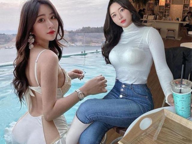 Thời trang - Cô gái Hàn Quốc mặc đồ ôm sát khoe vòng hông điểm 10 hiếm có