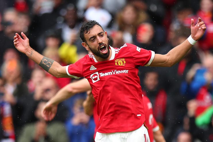 Bruno Fernandes luôn là hạt nhân trong lối chơi của MU