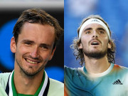 Thể thao - Trực tiếp Australian Open ngày 8: Medvedev &amp; Tsitsipas đụng chướng ngại người Mỹ