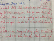Bạn trẻ - Cuộc sống - Bài văn tả bố xấu hết phần thiên hạ đạt 10 điểm của cô bé lớp 5