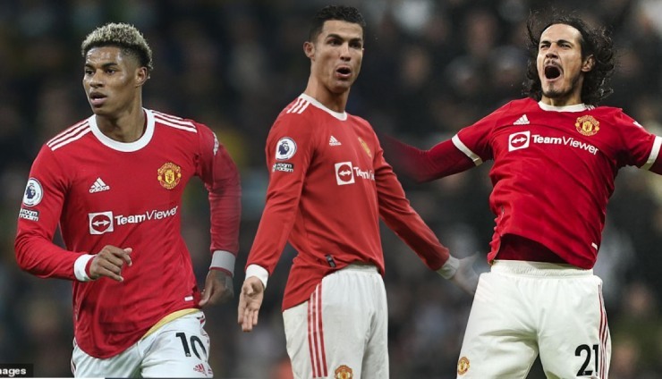 Ronaldo là nguyên nhân khiến Rashford, Cavani sa sút?