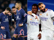 Bóng đá - Real đại chiến PSG Cúp C1: Benzema - Vinicius ăn đứt Messi - Neymar - Mbappe