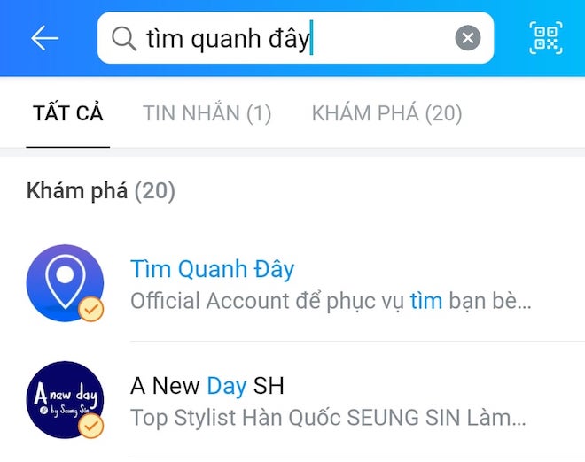 Cách bật &#34;Tìm quanh đây&#34; tưởng đã mất trên Zalo để kết bạn, hẹn hò - 1