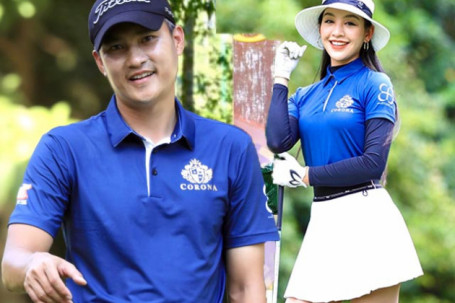 Người đẹp áo dài Lê Thanh Tú giật giải golf, Công Vinh tiếc nuối vì hụt Cup Vô địch