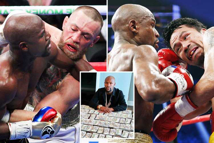 2 trận với McGregor, Pacquiao, Mayweather tạo giá lợi nhuận gần 1 tỷ USD