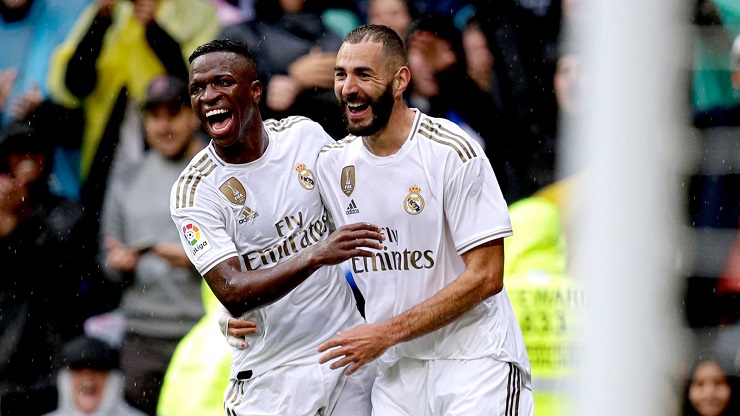 Benzema - Vinicius đang có phong độ ấn tượng