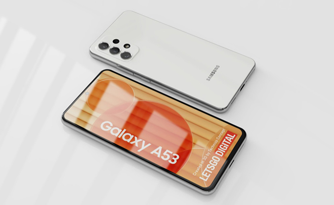 Ảnh concept&nbsp;Galaxy A53 5G.