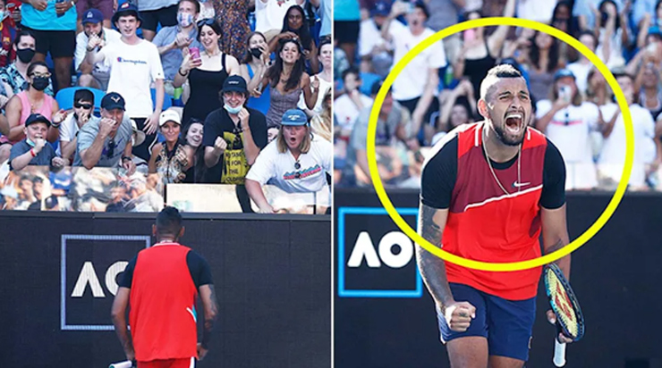 Kyrgios khiến khán giả Úc không thể ngồi im