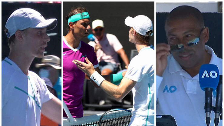 Nadal cho rằng Shapovalov đã sai khi tố cáo trọng tài Carlos Bernardes thiên vị mình