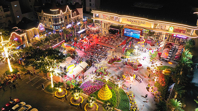 Toàn cảnh hội hoa xuân 2022 tại Novaland Gallery