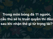 Giáo dục - du học - Trả lời đúng trọn bộ câu hỏi này chứng tỏ bạn là &quot;siêu cao thủ&quot;