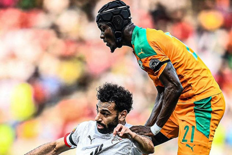 Video bóng đá Bờ Biển Ngà - Ai Cập: Bailly "chân sáo" hóa tội đồ, Salah định đoạt (Cúp châu Phi)
