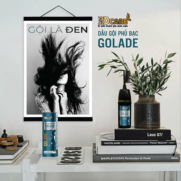 Dầu gội phủ bạc Golade - Giải pháp đột phá phủ đen tóc bạc tức thì - 2