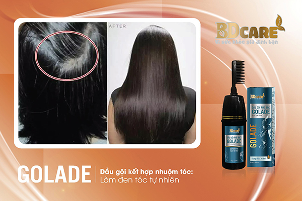 Dầu gội phủ bạc Golade - Giải pháp đột phá phủ đen tóc bạc tức thì - 4