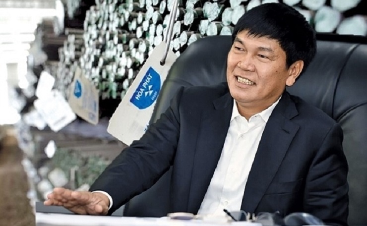 Hòa Phát của tỷ phú Trần Đình Long ghi nhận lợi nhuận kỷ lục trong năm 2021