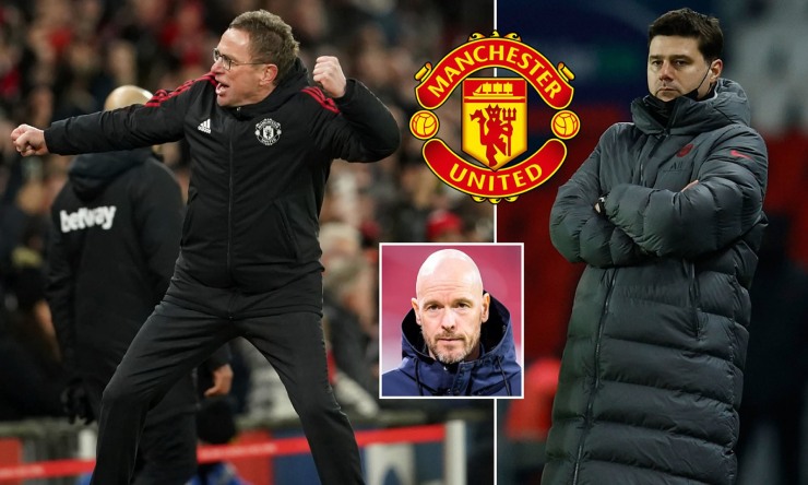 Pochettino và Ten Hag là những ứng viên nặng kí thay thế Rangnick