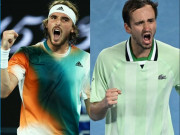 Thể thao - Video tennis Tsitsipas - Medvedev: Set cuối bão táp, nỗ lực bất thành (Bán kết Australian Open)