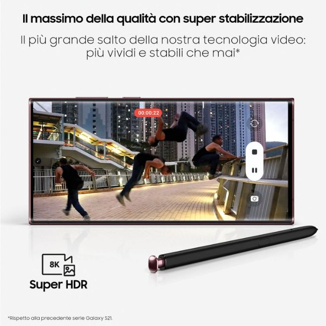 Đối với video, ba điện thoại sẽ có thể quay phim 8K với “Super HDR” và ổn định hình ảnh tốt nhất trên điện thoại Galaxy.
