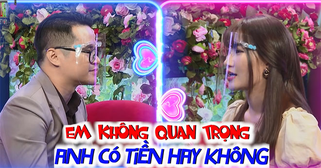 Cùng nhau trò chuyện, Lê Mai thẳng thắn chia sẻ: “Em không quan trọng anh có tiền hay không, chỉ cần anh có chí chắc chắn sau này anh có tiền đồ. Em không cần quan tâm quá nhiều hay gì kia, chỉ cần là mình hiểu chi nhau, có thể chia sẻ với nhau là được”.