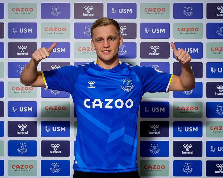 Van De Beek chính thức khoác áo&nbsp;Everton