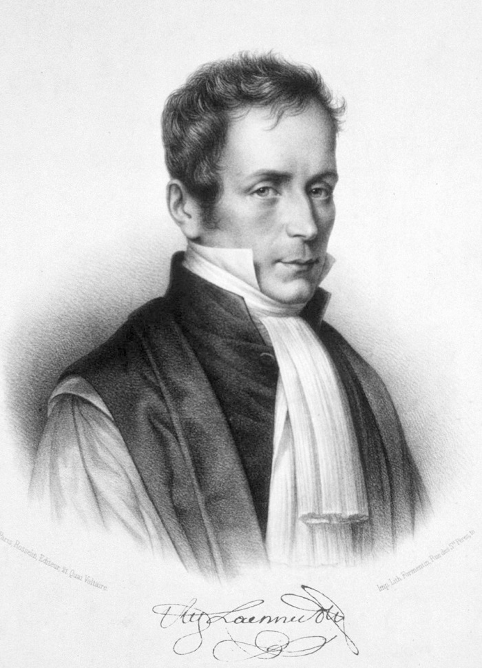Chân dung bác sĩ người Pháp Rene Laennec.