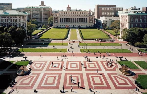 Khuôn viên Đại học Columbia. Ảnh: Internet