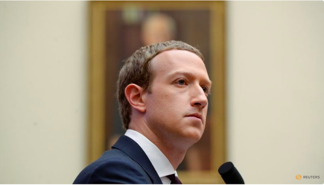 Nhà sáng lập Facebook Mark Zuckerberg. (Ảnh: Reuters)