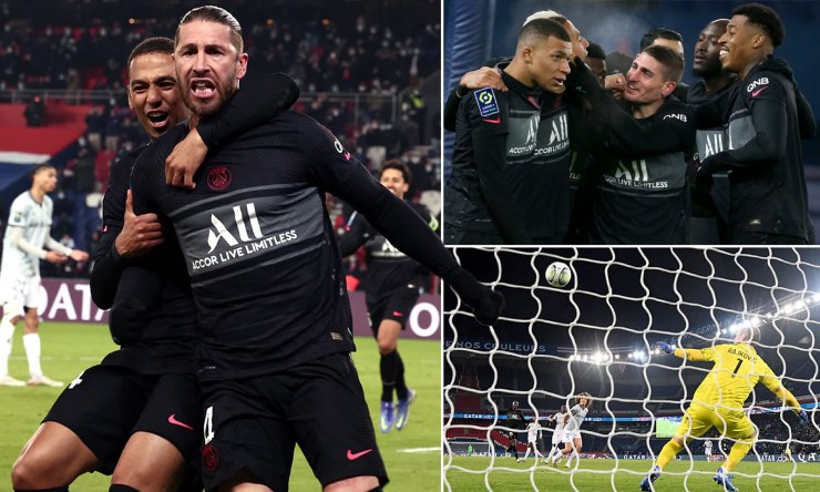 Ramos mới ra sân 5 trận từ đầu mùa cho PSG