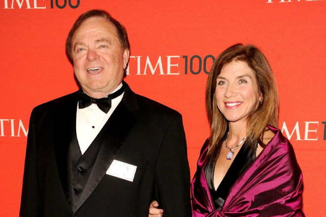 Ông trùm dầu mỏ Harold Hamm và vợ cũ Sue Ann Arnall. Ảnh: Getty