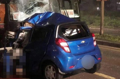 Ô tô con tông xe chở công nhân, 2 người thiệt mạng: Xác định người cầm lái