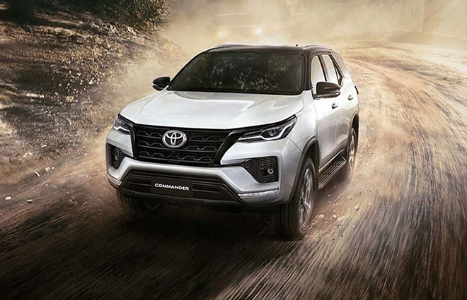 Toyota Fortuner Commander 2022 được xây dựng dựa trên Toyota Fortuner bản thường chứ không phải Fortuner Legender.