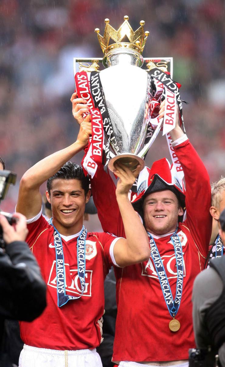 Ronaldo và Rooney từng chơi rất ăn ý với nhau trong giai đoạn hoàng kim của MU cách đây hơn chục năm