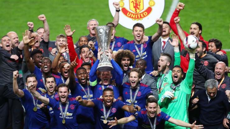 Europa League 2016/17 là danh hiệu gần nhất MU đoạt được