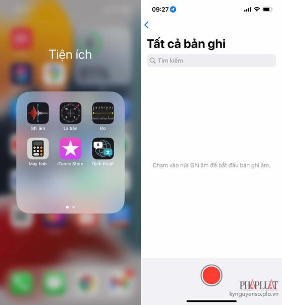 Kiểm tra lại micro trên iPhone. Ảnh: MINH HOÀNG