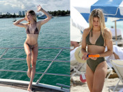 Thể thao - Người đẹp tennis sang chảnh: Bouchard diện bikini bé xíu, khoe 3 vòng nóng bỏng