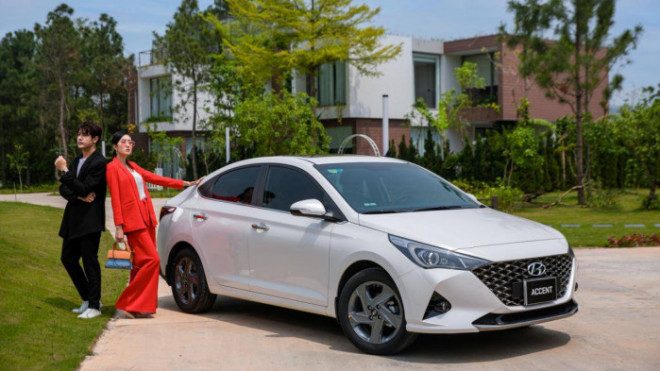 Hyundai Accent tiếp tục là chiếc xe bán chạy nhất của Hyundai trong tháng Tết