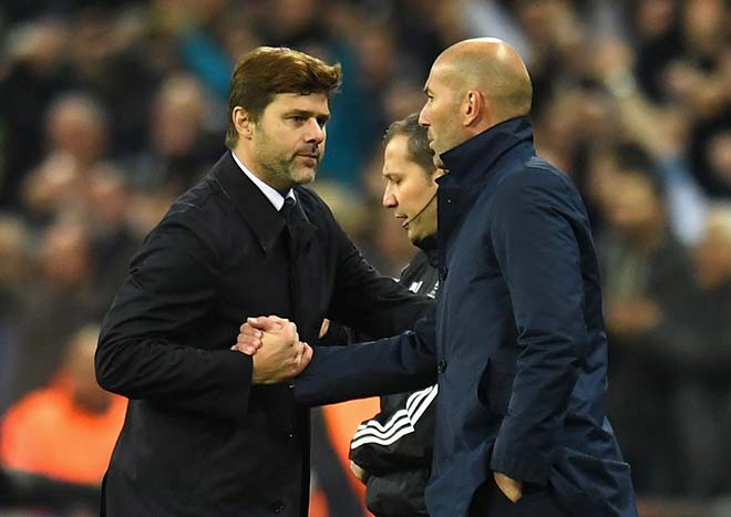 Zidane đang là ứng viên hàng đầu thay thế Pochettino ở PSG